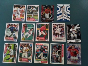 Atlanta Braves- 2023 14 Card Lot - Riley, Acuna Jr, Albies, Jones, D'arnaud- RC - Picture 1 of 4