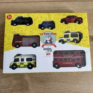 Le Toy Van London Thema Spielzeugauto Spielset TV267 Versiegelt Neu - Bild 1 von 4