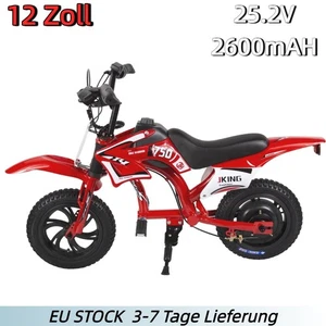 NEW 200W Motor JKING C6 Elektrisches Dirtbike für Kinder 25.2V 16km/h EU STOCK - Bild 1 von 15