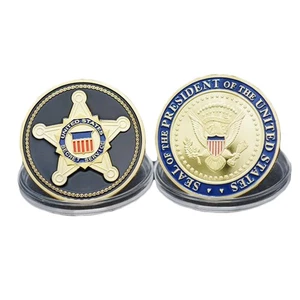 50 PCS Challenge Coin USSS Seal Of The US President United States Secret Service - Picture 1 of 12