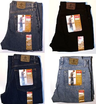 Nuevos Jeans Wrangler Five Star Calce Relajado Todos Para Hombre Tallas Cuatro Colores Disponibles Foto 1 de 4