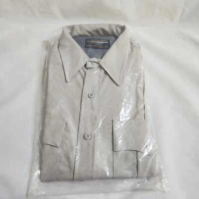 NUEVA Camisa Excalibur R & R Uniformes Gris Manga Larga North Anna Power Security Foto 1 de 4