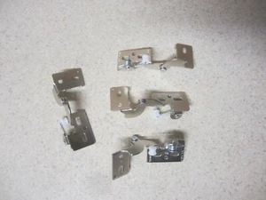 SET BESTEHEND AUS 4 YOUNGSDALE # 6 SELBSTSCHLIESSENDEM SCHRANKSCHARNIER NICKEL NOS - Bild 1 von 5