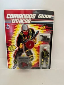 Vintage G.I. 1993 Comandos em acao Python Officer (V1) Actionfigur MOC - Bild 1 von 11