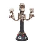 Skull Candelabra Halloween Decorative Lamp Table Centrepiece /5-arm Candle Stick