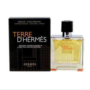 TERRE D'HERMES PURE PERFUME H BOTTLE LIMITED EDITION SPRAY 75ML NIB - HE38874 - Picture 1 of 1