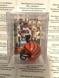 Chad Johnson Ocho Cinco Cincy Bengals Mini Helmet Card Display Shadowbox Auto - Picture 1 of 8