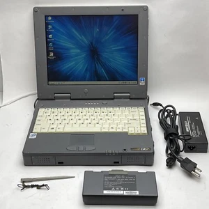 General Dynamics Itronix GoBook 12” IX250 Military Spec Laptop Windows XP Tested - Picture 1 of 18