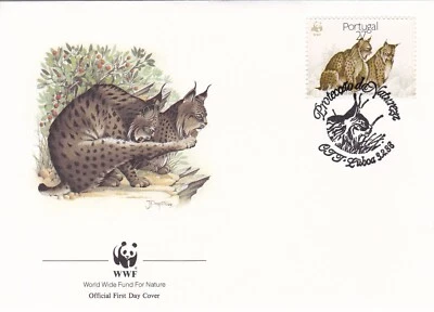 WWF367) World Wide Fund for Nature Official First Day Cover set of 4, 1988, Port - image 1 of 4