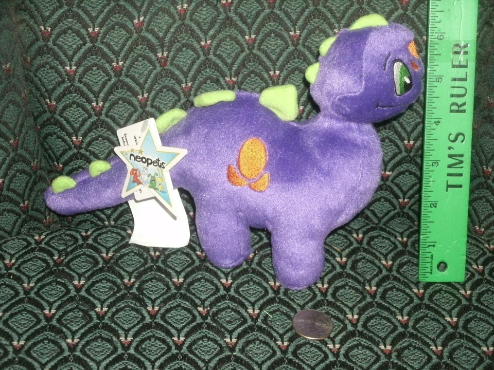 2004 Neopets Red Shoyru Plush Stuffed Animal Toy 8" Dragon RARE 13750