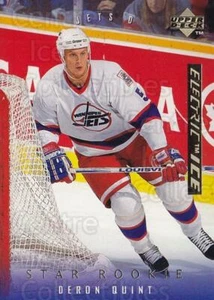 1995-96 Upper Deck Electric Ice Gold #498 Deron Quint - Picture 1 of 1