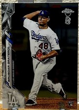 2020 Topps Chrome Ben Baller Edition Brusdar Graterol #91 RC Los Angeles Dodgers