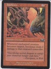 Magic MTG Tradingcard Planeshift 2001 Insolence 63/143