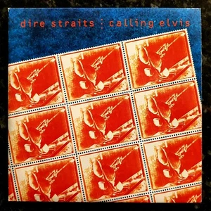 Dire Straits - Calling Elvis / Iron Hand - Excellent Condition 1991 7" P/S - Picture 1 of 2