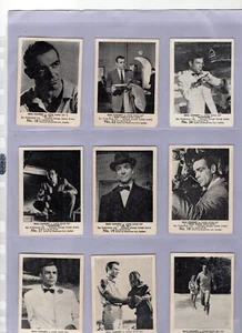 SOMPORTEX JAMES BOND 007  FILM SCENES  SERIES 1966  Choose your cards - Picture 1 of 53