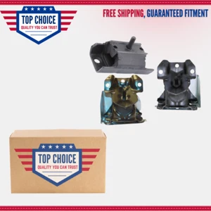 Engine Motor Trans Mount 3pc Kit Fits Chevy 08-13 Silverado 07-09 Tahoe 4.8L RWD - Bild 1 von 1