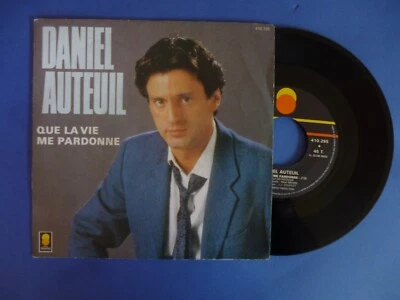 Daniel Auteuil Que La Vie Me Pardonne 45t Trema – 410.295 France 1985 - Image 1 of 2