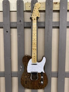 Backwoods "Burnt" Telecaster w/Tweed HSC (Used) - Picture 1 of 12