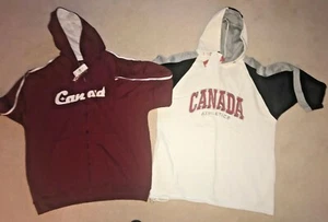 Canada Full Zip Hoodies Lot of 2 Hooded Sweatshirt - Foto 1 di 7