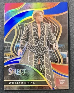 Tarjeta William Regal 2024 Panini Select WWE RINGSIDE ROJO AZUL PRIZM SP #275 - Imagen 1 de 6