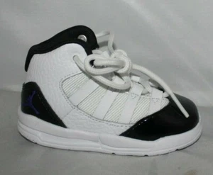Nike Air Jordan Max Aura Basketball Shoes Black/White Toddler Sz 5C AQ9215-121 - Picture 1 of 8