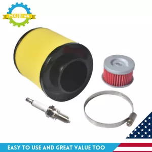 Air Filter & Oil Filter & Spart Plug Kit For 1997-2017 Honda ATV TRX250 Recon - Bild 1 von 4