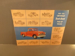 1956 Chevrolet Task Force Pick-Up Trucks Prospekt - Bild 1 von 3