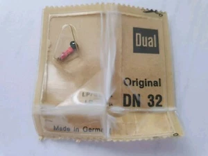 AGUJA ORIGINAL DUAL DN 32 TOCADISCOS PASTILLA LP/S CDS 320 520 521 - Imagen 1 de 5