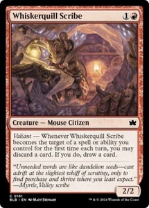 WHISKERQUILL SCRIBE x4 mtg NM-M Bloomburrow 4 Common - Picture 1 of 1