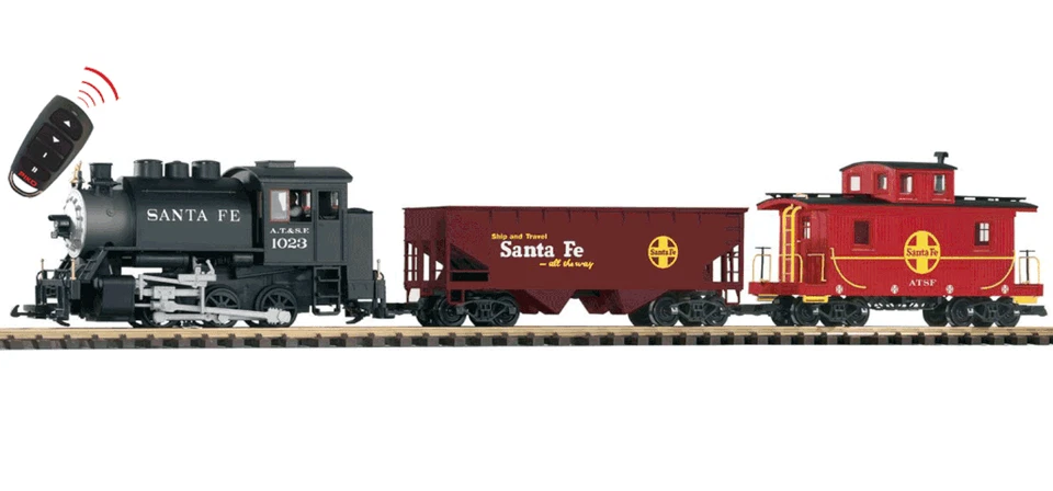 Piko G Scale 38108 Santa Fe Freight R/C Starter Set (G-Scale) 120V - Image 1 of 1