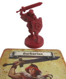 HEROQUEST: Frozen Horror BARBARIAN Mini & Card NEW!! - Picture 1 of 3