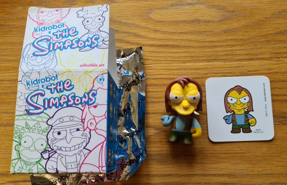 Kidrobot x Simpsons - Herman • Series 2 • 2010 • 3” Vinyl Figure - Image 1 of 4