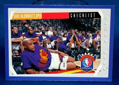 1993-94 Upper Deck Charles Barkley Phoenix Suns McDonald's Open #507 HOF!!! - Image 1 of 2