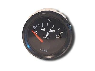 VDO temperature gauge - modern - 2" 52mm vintage gauge universal  F181 - Image 1 of 4