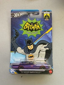 2023 HOT WHEELS TV SERIES BATMOBILE 6/20 BATMAN CLASSIC TV SERIES 1/64 SCALE - Picture 1 of 4
