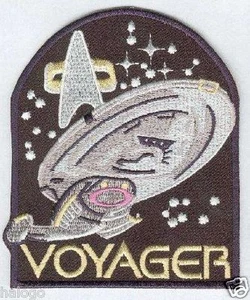 STAR TREK YELLOW VOYAGER PATCH - STK33 - Picture 1 of 1