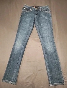 Rocawear Jeans Women's / Juniors Size 3 Gold Embroidery On Pockets - Picture 1 of 13