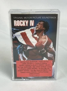 ROCKY IV 4 Vintage Cassette Tape Movie Original Motion Picture Soundtrack - Imagen 1 de 5