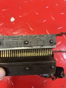 clipper belt lacer tool No. O-4 / Belt Fasteners. Alligator Brand And Other . - Picture 1 of 13