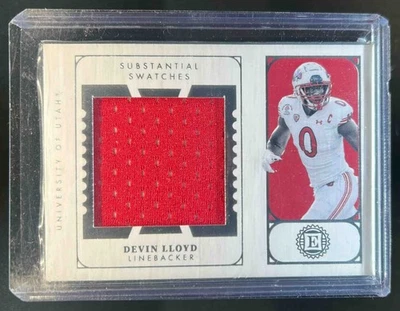 2022 Chronicles Draft Picks Devin Lloyd Encased Rookie Jersey RC #EN-DLL - Image 1 of 2