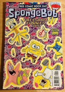 Spongebob Freestyle Funnies Comic Book 2015 Free Comic Book Day - Picture 1 of 4