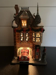 De Colección Departamento 56 65 Aniversario Estación de Bomberos Nº 1 Christmas Village Main St - Imagen 1 de 12