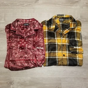 Dogg Supply by Snoop Dogg Button-Down Loungewear Hemden für Herren Größe Large - Bild 1 von 7