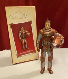 Hallmark Keepsake STAR TREK Ornament. Commander Trip Tucker. 5” Astronaut 2004 - Picture 1 of 13