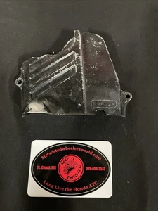 Protector de cubierta de piñón de cadena 23-33 Honda ATC OEM ATX200x 200x 1983 1984 1985 - Imagen 1 de 9