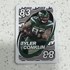 2024 Uno Fandom NFL New York Jets Silver #83 Tyler Conklin - Picture 1 of 2