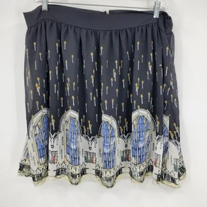 Hot Topic Harry Potter Hogwarts Große Halle schwimmende Kerzen Chiffonrock 16 - Bild 1 von 6
