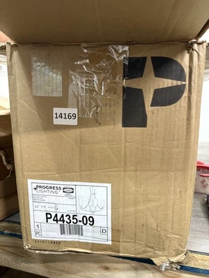 Progress Lighting Wisten Chandelier Brushed Nickel P4435-09 - Image 1 of 4