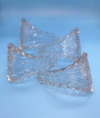 Set Of 4 Vintage Glass Drapery Curtain Hold Backs Tie-backs  - Image 1 of 2