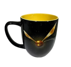 Taza Quidditch Snitch Dorada Logotipo Exclusivo Harry Potter La Exposición 12 OZ NUEVA CON ETIQUETAS - Imagen 1 de 10